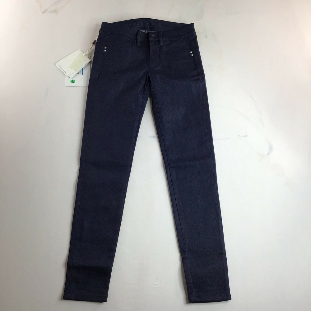 Nine In The Morning Denim Skinny Jeans Blue Casual Size 24